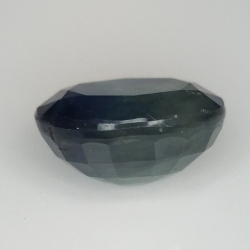 5.92ct Saphir Bleu coupe ovale 11.2x9.1mm