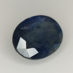 3.80ct Blauer Saphir Ovalschliff 9.9x7.8mm