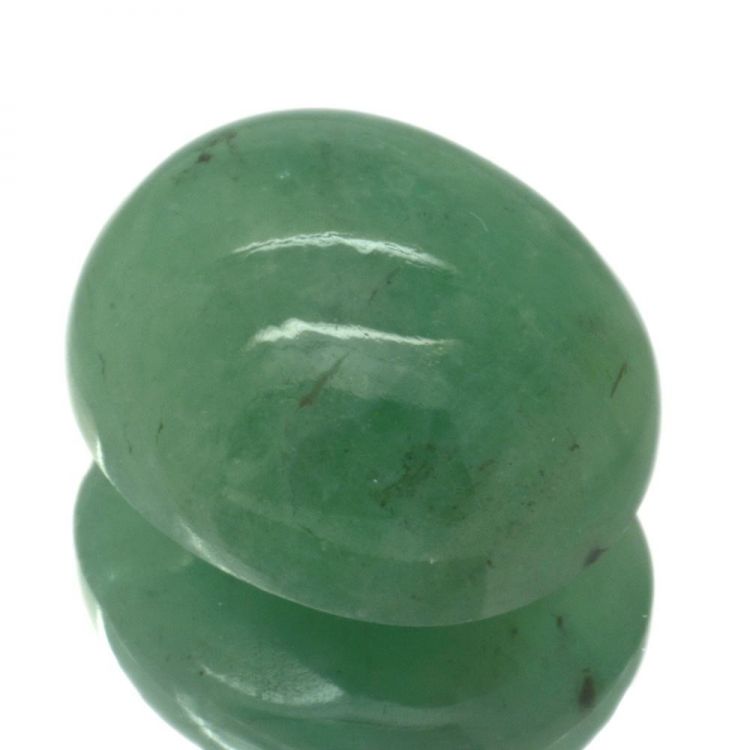 20.42 ct.Emerald Oval Cabochon