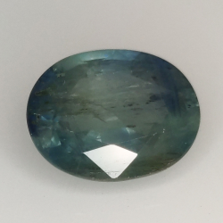 3.78ct Blauer Saphir Ovalschliff 10.4x8.3mm