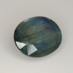 3.78ct Blauer Saphir Ovalschliff 10.4x8.3mm