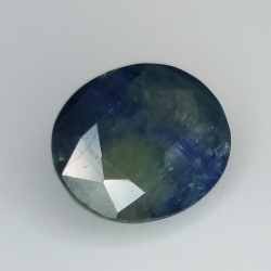 5.20ct Blauer Saphir Ovalschliff 10.8x8.9mm