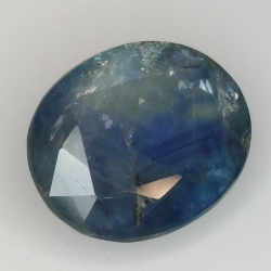 4.27ct Zaffiro blu taglio ovale 10.5x8.6mm