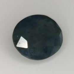 4.37ct Saphir Bleu coupe ovale 10.7x8.7mm