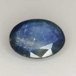 3.60ct Zaffiro blu taglio ovale 11.0x8.6mm