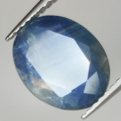 3.60ct Blauer Saphir Ovalschliff 11.0x8.6mm