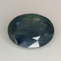 3.95ct Blue Sapphire oval cut 10.7x8.6mm