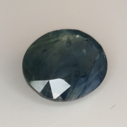 3.95ct Blue Sapphire oval cut 10.7x8.6mm