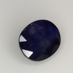 3.58ct Blauer Saphir Ovalschliff 9.8x8.0mm