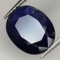 3.58ct Blauer Saphir Ovalschliff 9.8x8.0mm