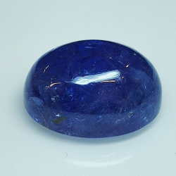 15.11ct Tanzanita cabujón oval 15.9x11.7mm