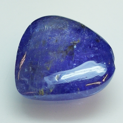 14.11ct Tanzanite poire cabochon 14.9x16.0mm