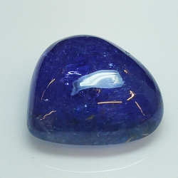 14.11ct Tanzanite pear cabochon 14.9x16.0mm