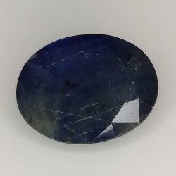 7.30ct Tansanit ovaleschliff 13.2x10.7mm