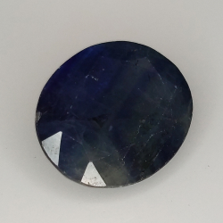 7.30ct Tansanit ovaleschliff 13.2x10.7mm