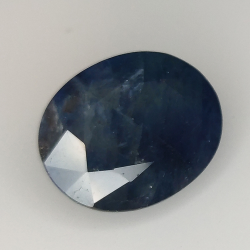 6.90ct Tansanit ovaleschliff 12.7x10.2mm