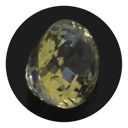 1,49ct. Yellow Sapphire Oval Cut