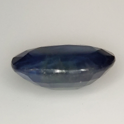 5.46ct Zaffiro blu taglio ovale 12.2x9.8mm