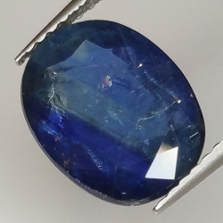 4.74ct Blauer Saphir Ovalschliff 11.2x8.7mm