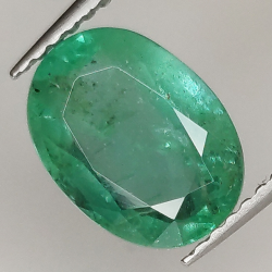 2.40ct Emerald oval cut 9.9x7.3mm