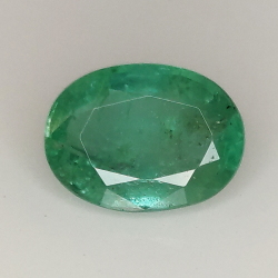 2.40ct Smeraldo taglio ovale 9.9x7.3mm