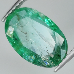 2.34ct Emerald oval cut 11.2x7.3mm