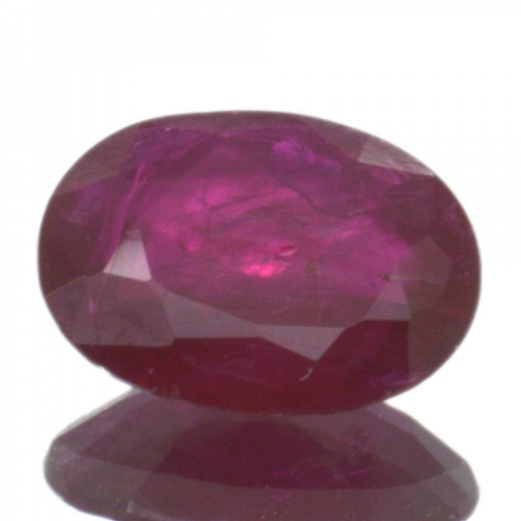 0,99ct. Ruby Oval Cut