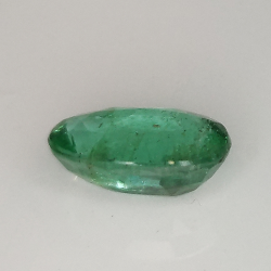 1.28ct Esmeralda talla oval 8.7x6.0mm