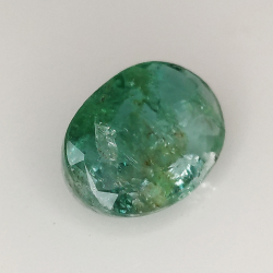 1.92ct Smeraldo taglio ovale 9.9x6.9mm