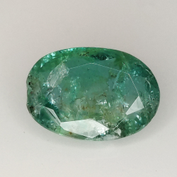 1.92ct Smeraldo taglio ovale 9.9x6.9mm