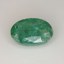 2.95ct Emerald oval cut 10.5x7.5mm