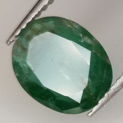 2.68ct Emerald oval cut 9.9x8.1mm