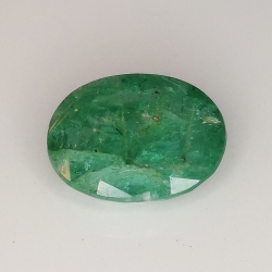 2.42ct Emerald oval cut 10.4x8.1mm