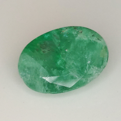 2.93ct Emerald oval cut 10.6x7.6mm