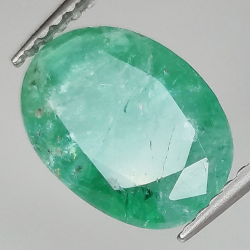 2.93ct Emerald oval cut 10.6x7.6mm