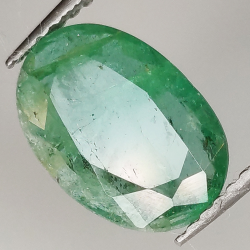 2.42ct Smeraldo taglio ovale 11.3x7.8mm