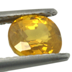 1,31ct. Yellow Sapphire Oval Cut