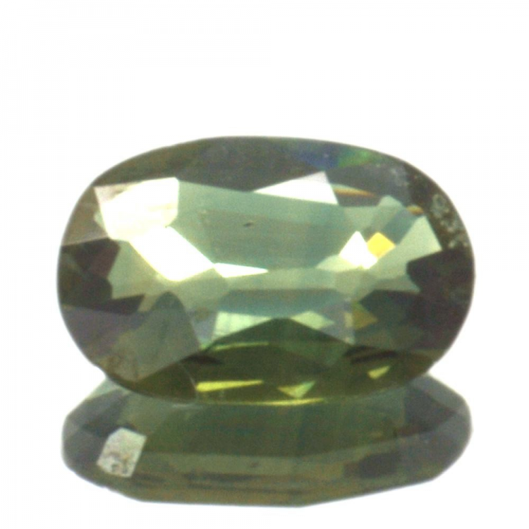 1,05ct. Green Sapphire Oval Cut