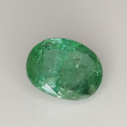 2.63ct Emerald oval cut 9.5x7.8mm