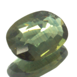 1,05ct. Green Sapphire Oval Cut