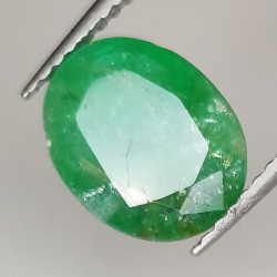 2.84ct Emerald oval cut 10.2x8.0mm