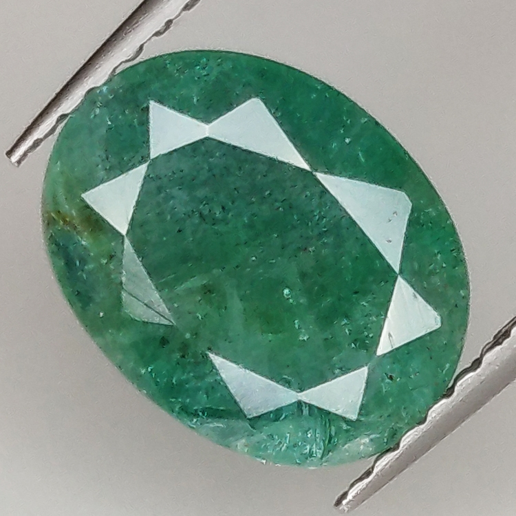 2.38ct Emerald oval cut 10.2x8.0mm