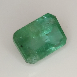 2.33ct Smeraldo taglio smeraldo 9.4x6.4mm