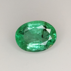 1.18ct Smeraldo taglio ovale 7.8x6.0mm