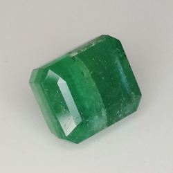 2.45ct Smeraldo taglio smeraldo 7.5x6.4mm