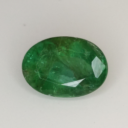 1.64ct Esmeralda talla oval 9.1x6.4mm