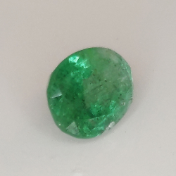 2.12ct Emerald oval cut 9.0x6.9mm