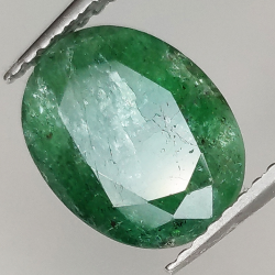 2.78ct Emerald oval cut 10.3x8.0mm