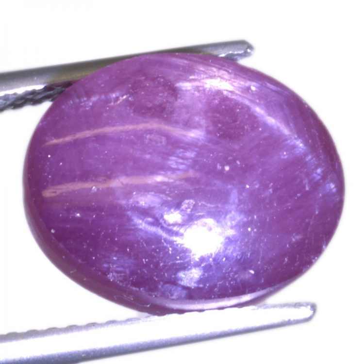 12,05ct.Star Ruby Cabochon Oval Cut