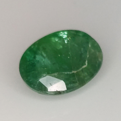 1.78ct Esmeralda talla oval 9.6x7.0mm